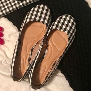 Lane Bryant Shoes - Gingham flats Lane Bryant Shoes - Gingham flats